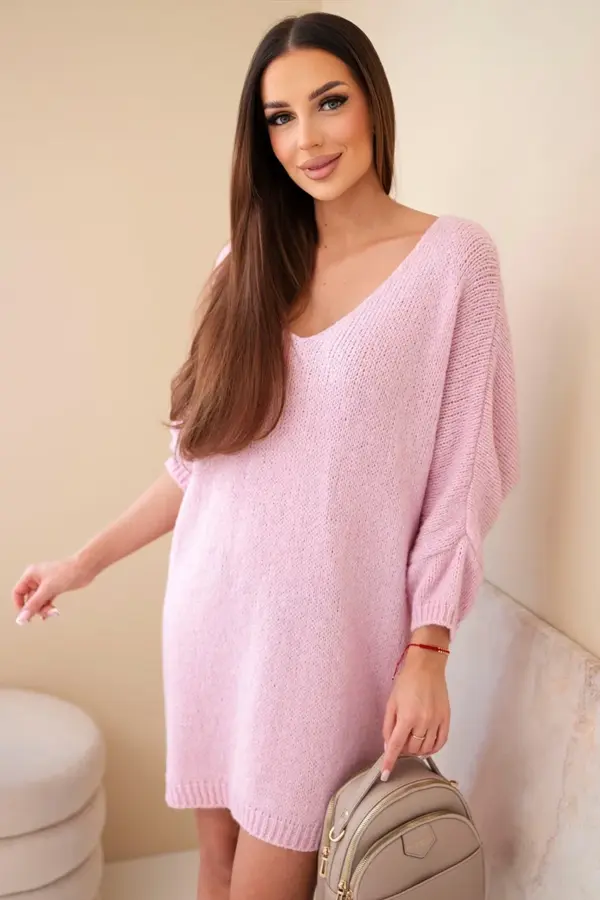 Šaty Albana – Světle růžová