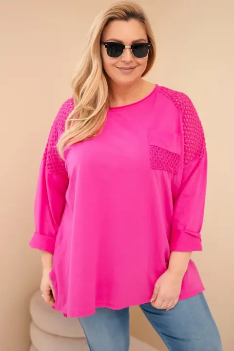 Tunika Ankica – Fuchsie