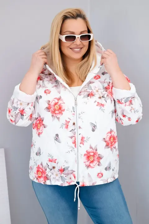 Lehká bunda Emilie – Bílá