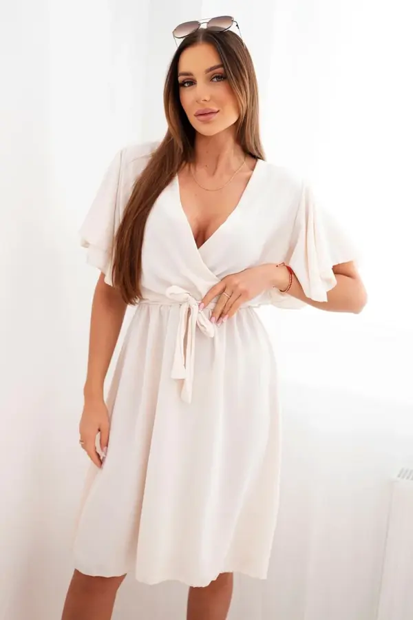 Šaty Camila – Světle béžová