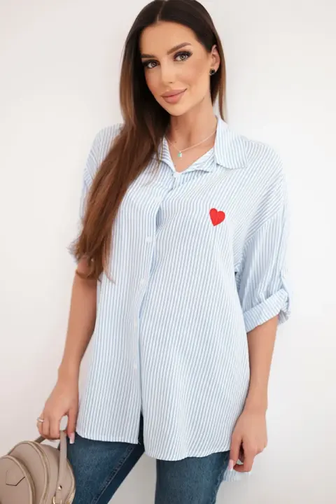 Košile Katerina – Modrý