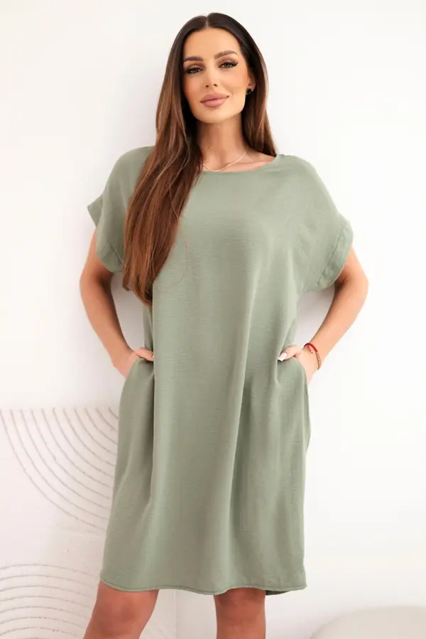 Šaty Marianna – Světlé khaki