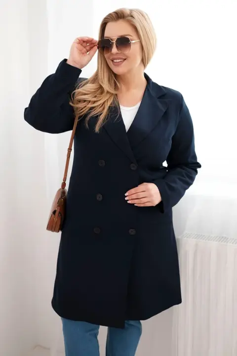 Kabát Nadežda – Námořnická modř