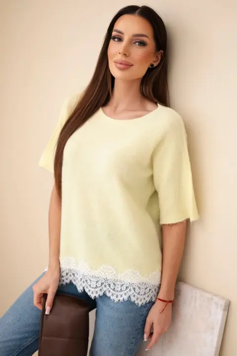 Svetr Camille – Žlutý