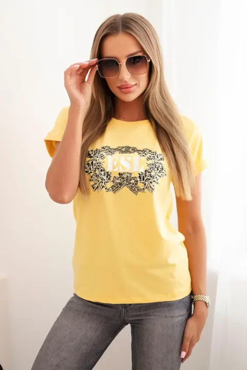 Triko Danielle – Žlutý