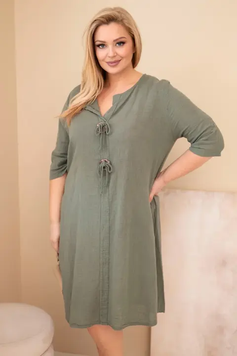 Šaty Mira – Khaki