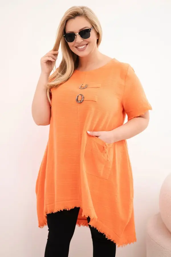 Šaty Ágnes – Orange