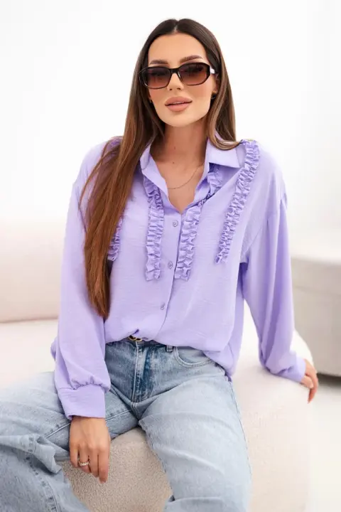 Košile Larissa – Světle fialová