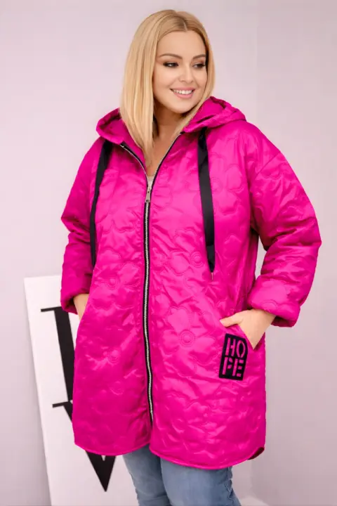 Plus size bunda Kathleen – Fuchsie