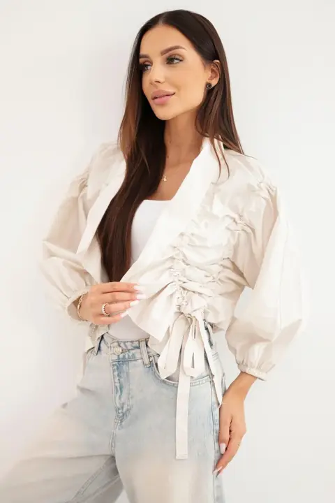 Přehoz Eliana – Béžová
