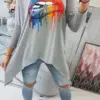 Triko s potiskem Rumjana – Grey