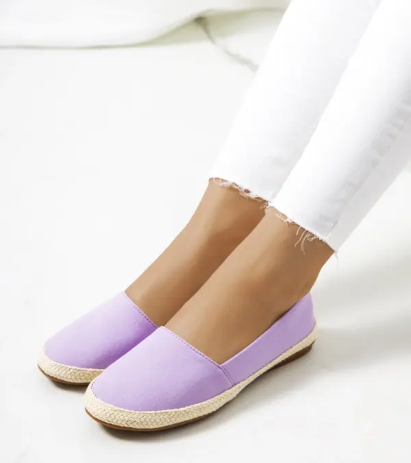 Dámské fialové espadrilky Lyndsey