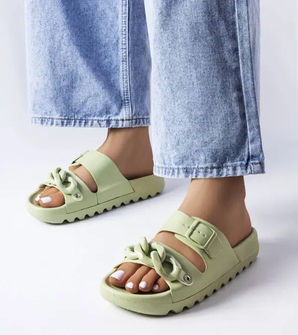 Gumové žabky Green Étoile