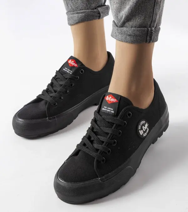 Černé tenisky Lee Cooper LCW-23-44-1652L