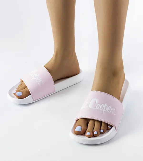 Růžové gumové žabky Lee Cooper LCW-23-42-1734L