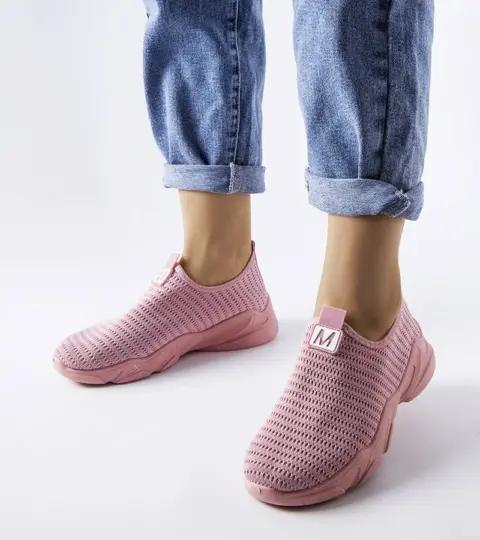 Růžové slip-on tenisky Azalee