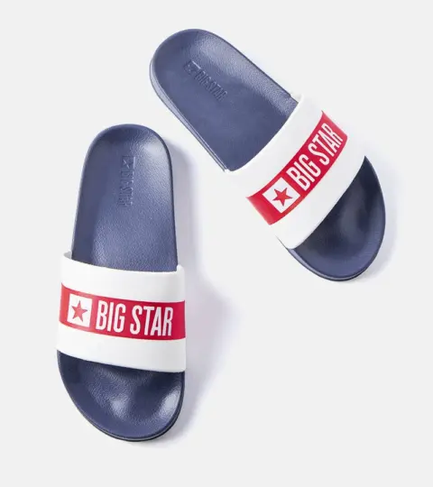 Modrobílé žabky Big Star LL174455