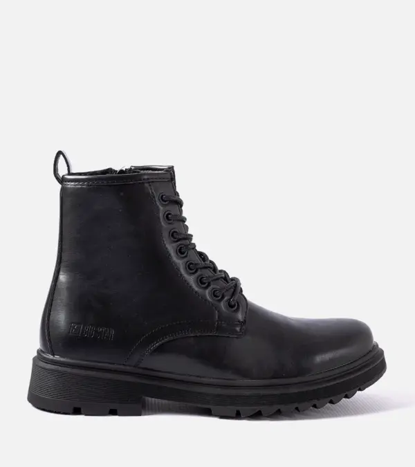 Černé zateplené trapery Big Star MM174080