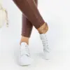 Bílé tenisky na tlusté platformě Zlata