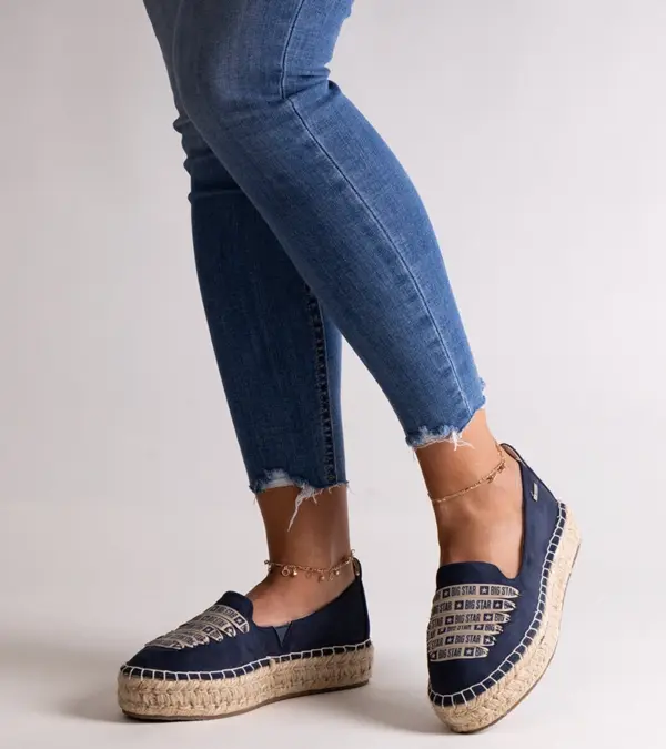Granátové espadrilky Big Star JJ274889