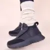 Černé dámské sněhule na suchý zip Penny