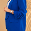 Dámské sako Azzurra – královsky modré
