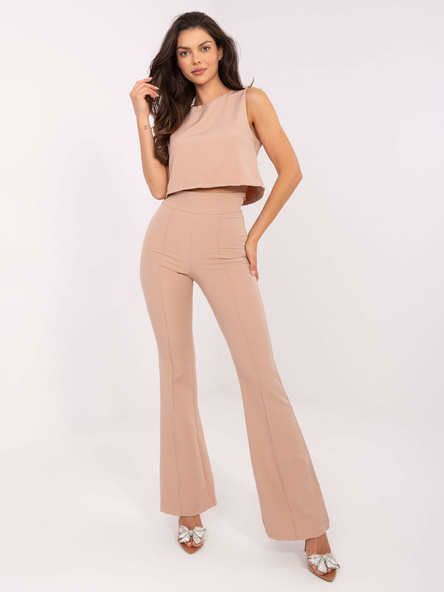 Starorůžový elegantní komplet s kalhotami – AMARIEL