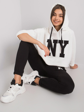 Bíločerný casual komplet Lillynn – RINANA