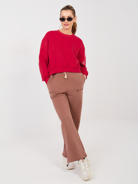 Hnědé cargo tepláky NATURAL SIDE – JOVISSA