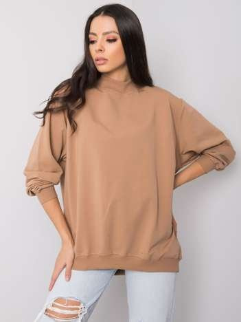 Camel bavlněná mikina Twist – BELENA