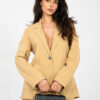 Camel oversize džínové sako RUE PARIS – QORIANA