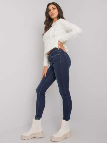 Tmavě modré skinny džíny SUBLEVEL – DRUSIANA