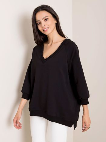 Černá oversize mikina Sally RUE PARIS – BELARA