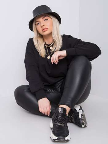 Černá plus size mikina Florentia – CIRORA