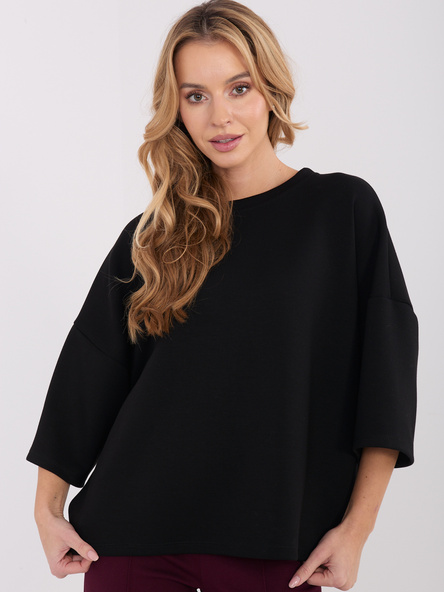 Černé oversize tričko OVERSIA