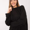 Černá oversize mikina CALMORIA