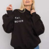 Černá zateplená oversize mikina Kelly – FARIRA