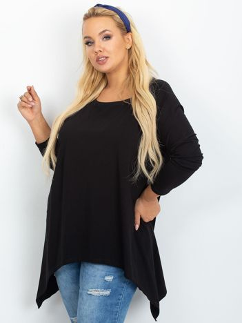 Černá volná tunika DORISENNE plus size