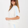 Ecru oversize top NUVERRA