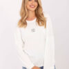 Ecru basic top MODELINE