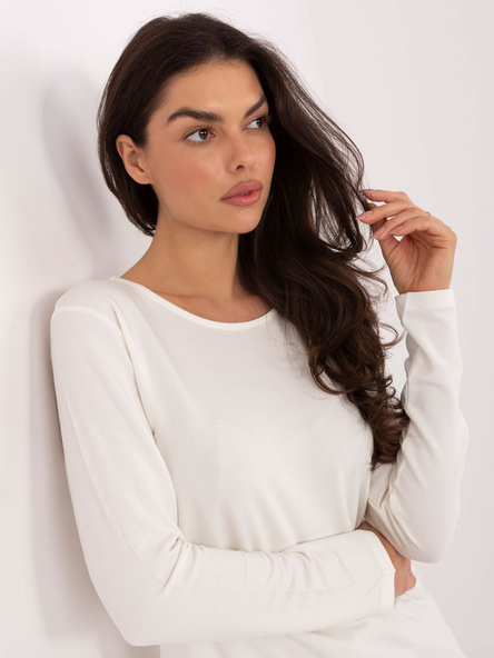 Ecru plus-size top COMFOREL