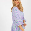 Fialová boho halenka BOHEMIA