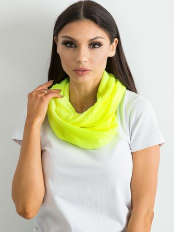 Fluorescenčně žlutý viskózový nákrčník AFINELLE