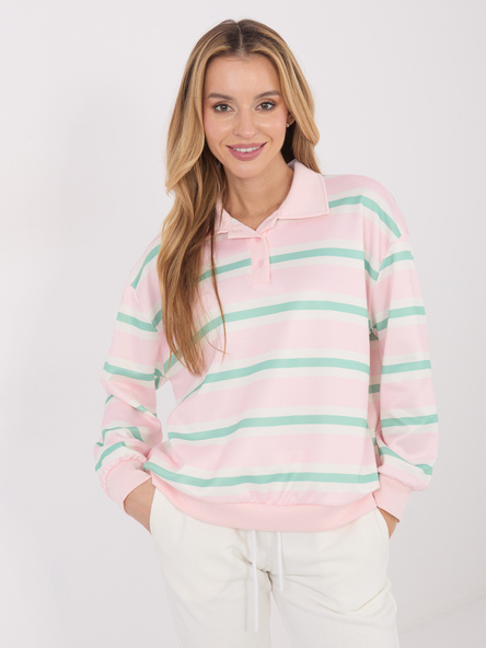 Zářivě růžová half-zip mikina ZIPARIA