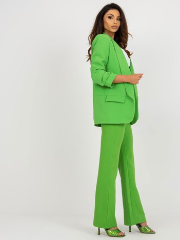 Celadonové elegantní sako z kostýmového kompletu – FELERALIA