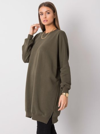 Khaki každodenní mini šaty EMILLE
