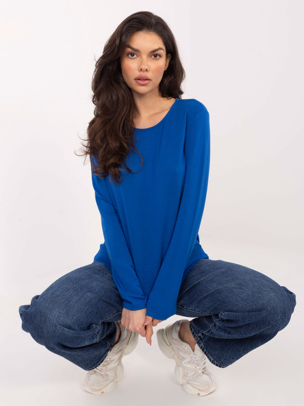 Kobaltový plus-size top COMFOREL