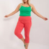 Korálové rybářské kalhoty plus size s kapsami – BASINA
