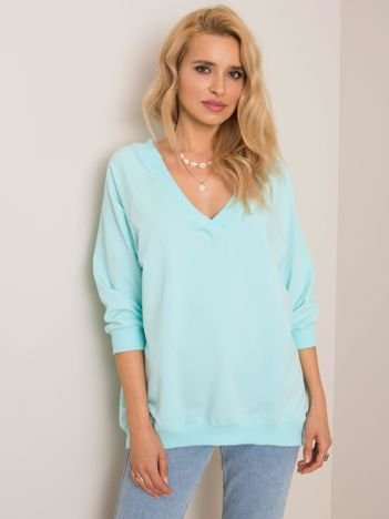 Mintová basic mikina Sally RUE PARIS – BELARA