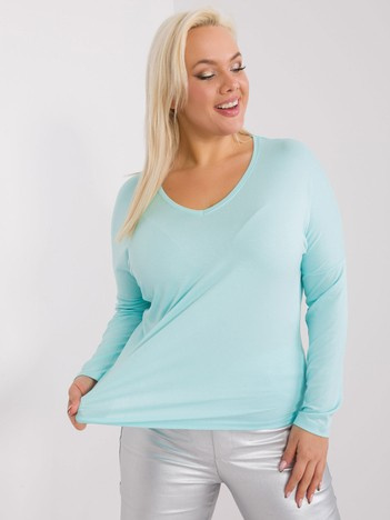 Mátový plus size top ELISAVIE